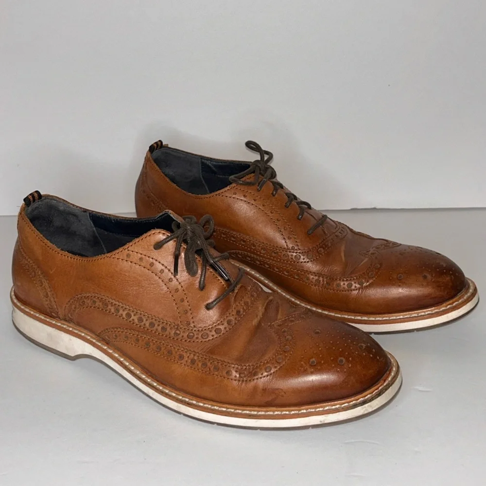 Cole Haan Men's Grand Laser Penny Driver Black Loafers‎ Size